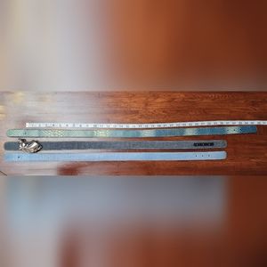 ESCADA women Belts (Price is for the 3 belts).